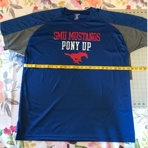 Mens SMU Athletic Shirt XXL - Picture 2 of 3